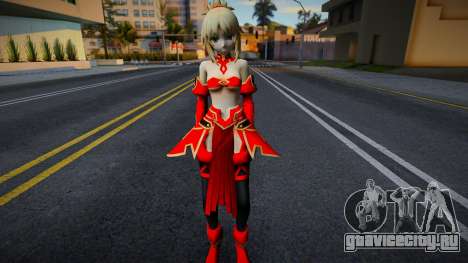 [Fate: Grand Order] Mordred Pendragon для GTA San Andreas