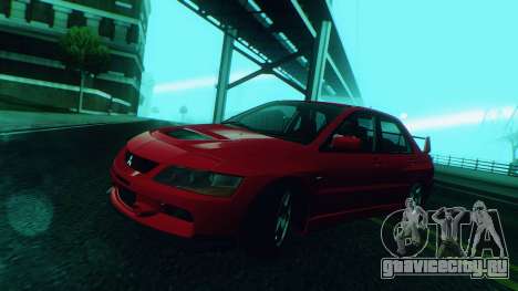 Mitsubishi Lancer Evolution IX FQ-360 2007 для GTA San Andreas