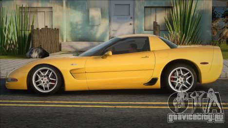 Chevrolet Corvette C5 Yellow для GTA San Andreas