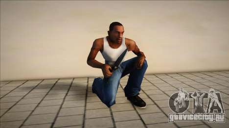 Нож хром для GTA San Andreas