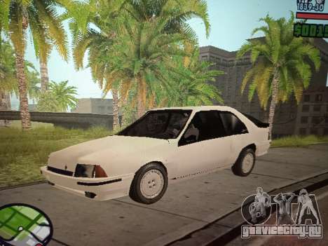 Renault Fuego GTA Max 1989 для GTA San Andreas