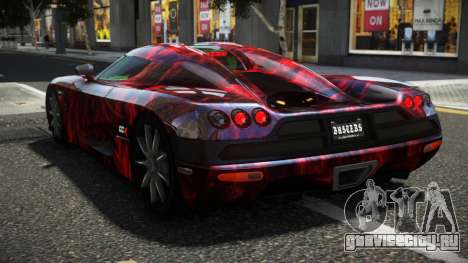 Koenigsegg CCX BQP S3 для GTA 4