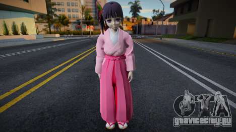 Kanao Tsuyuri Kimono Demon Slayer для GTA San Andreas