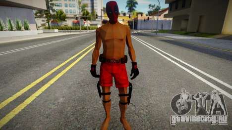 Fan Deadpool для GTA San Andreas