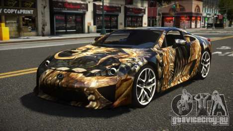 Lexus LFA JHK S10 для GTA 4