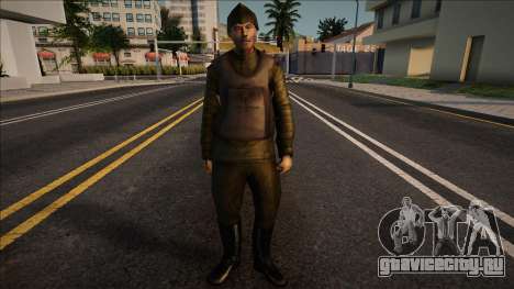 USSR Soldier v2 для GTA San Andreas