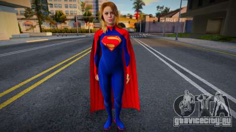 Supergirl (Melissa Benoist) для GTA San Andreas