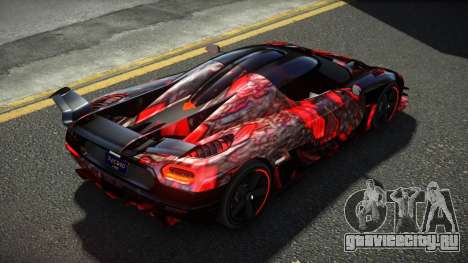 Koenigsegg Agera One RWZ S9 для GTA 4