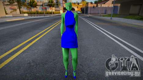 New Sexy Alien Edit For Wfyri для GTA San Andreas