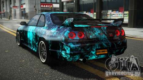 Nissan Skyline R33 DTI S12 для GTA 4