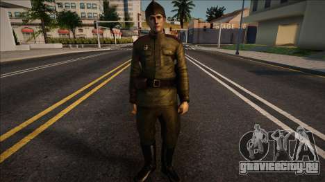 USSR Soldier v7 для GTA San Andreas