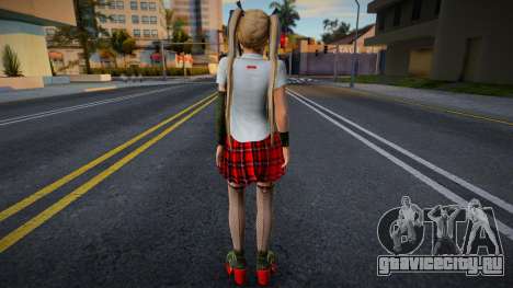 Marie Rose in School Uniform - Red для GTA San Andreas