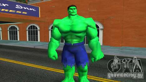 Accurate Size Hulk From Hulk 2003 Game для GTA Vice City