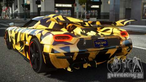 Koenigsegg Agera One RWZ S7 для GTA 4