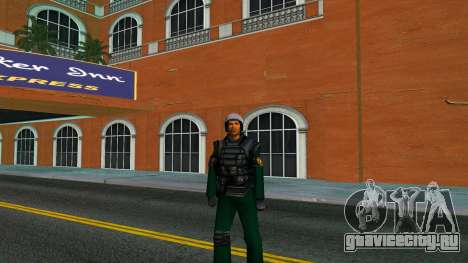 Tommy as Finnish Border Guard SWAT для GTA Vice City