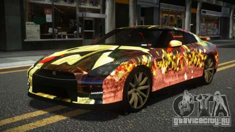 Nissan GT-R R35 JHR S8 для GTA 4