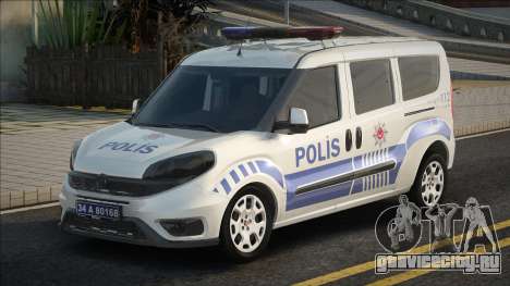 Fiat Doblo Maxi Polis для GTA San Andreas