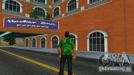 Modern palm shirts for Tommy v3 для GTA Vice City