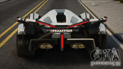 Lamborghini V12 Vision Gran Turismo CCD для GTA San Andreas