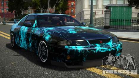 Nissan Skyline R33 DTI S12 для GTA 4