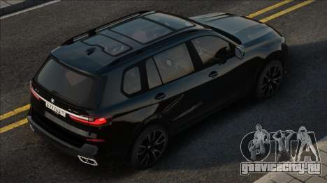 BMW X7 G07 Blek для GTA San Andreas