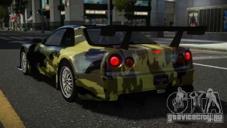 Nissan Skyline R34 XF-R S4 для GTA 4