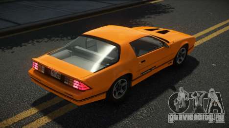 Chevrolet Camaro IROC-Z RF для GTA 4