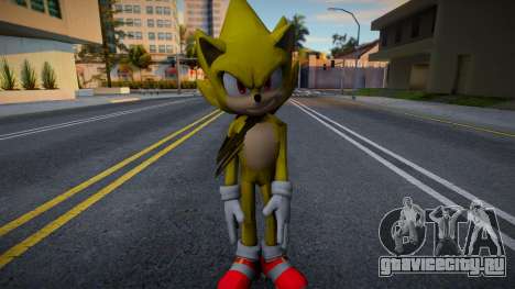 Super Sonic (Sonic Movie) Skin для GTA San Andreas