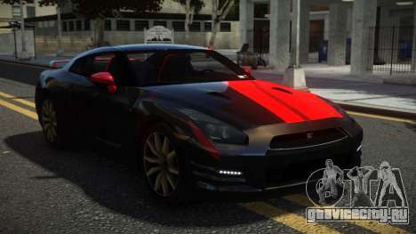 Nissan GT-R R35 JHR S7 для GTA 4