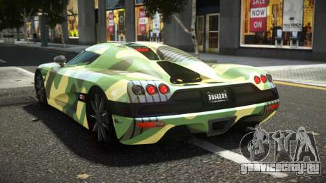 Koenigsegg CCX BQP S8 для GTA 4