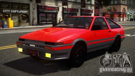 Toyota AE86 BNF для GTA 4