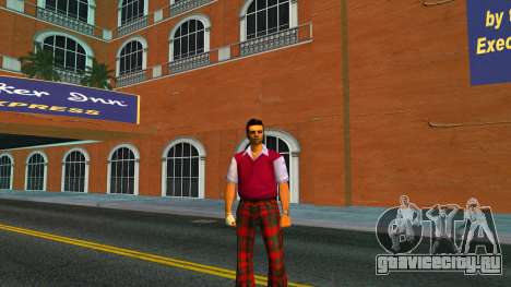 Claude from GTA 3 [Player4] для GTA Vice City