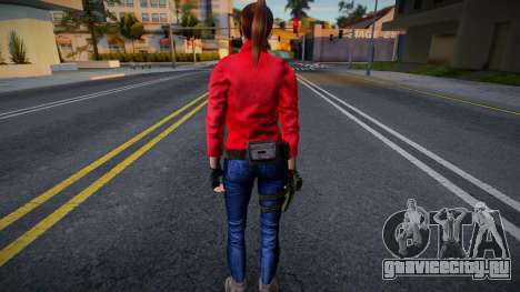 Claire Redfield [RE2 Remake Style] для GTA San Andreas