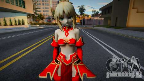 [Fate: Grand Order] Mordred Pendragon для GTA San Andreas