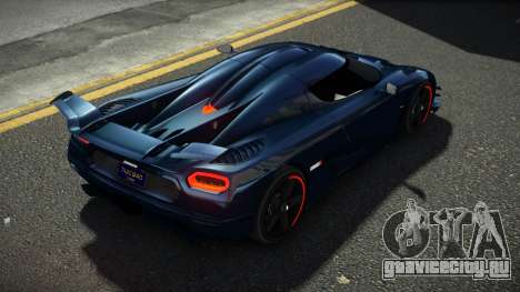 Koenigsegg Agera One RWZ для GTA 4