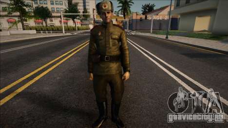 USSR Soldier v9 для GTA San Andreas