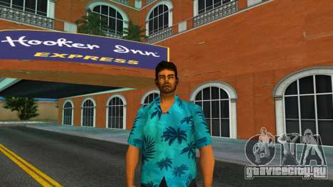 Modern palm shirts for Tommy v4 для GTA Vice City