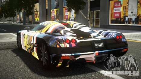 Koenigsegg CCX BQP S4 для GTA 4