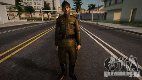 USSR Soldier v5 для GTA San Andreas