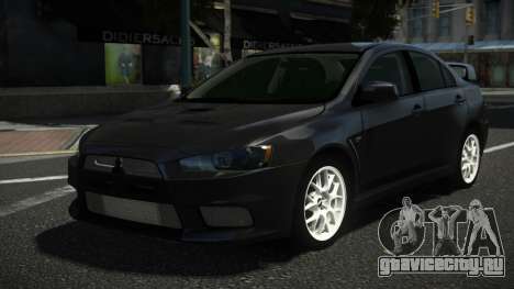 Mitsubishi Lancer Evo X UJF для GTA 4