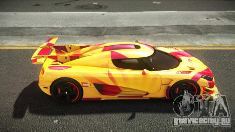 Koenigsegg Agera One RWZ S2 для GTA 4