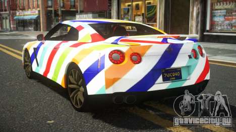 Nissan GT-R R35 JHR S3 для GTA 4