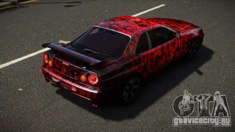 Nissan Skyline R34 ZL-R S3 для GTA 4