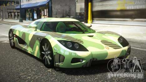 Koenigsegg CCX BQP S8 для GTA 4