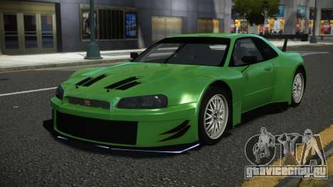 Nissan Skyline R34 XF-R для GTA 4