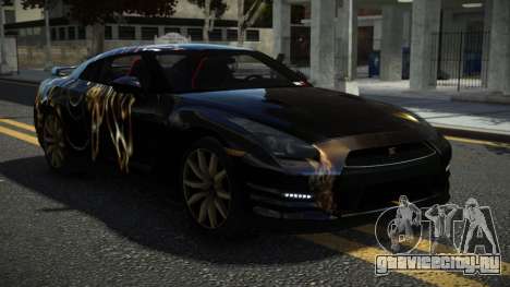 Nissan GT-R R35 JHR S13 для GTA 4