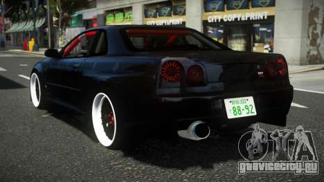 Nissan Skyline R34 VZX для GTA 4