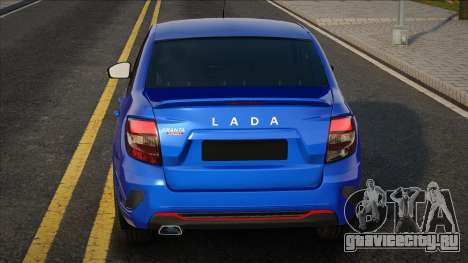 Lada Granta FL Sport Blue для GTA San Andreas