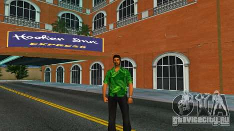 Modern palm shirts for Tommy v3 для GTA Vice City