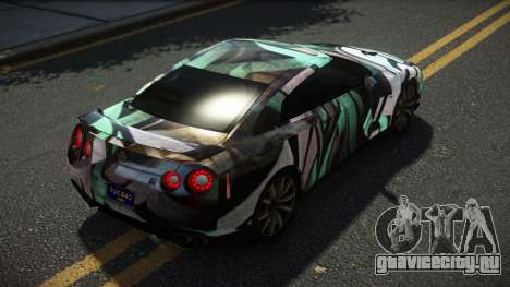 Nissan GT-R R35 JHR S12 для GTA 4